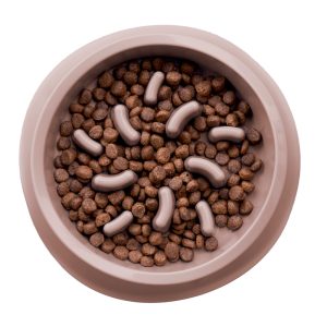 Taça Slow Feed De Plástico Para Cães Stefanplast