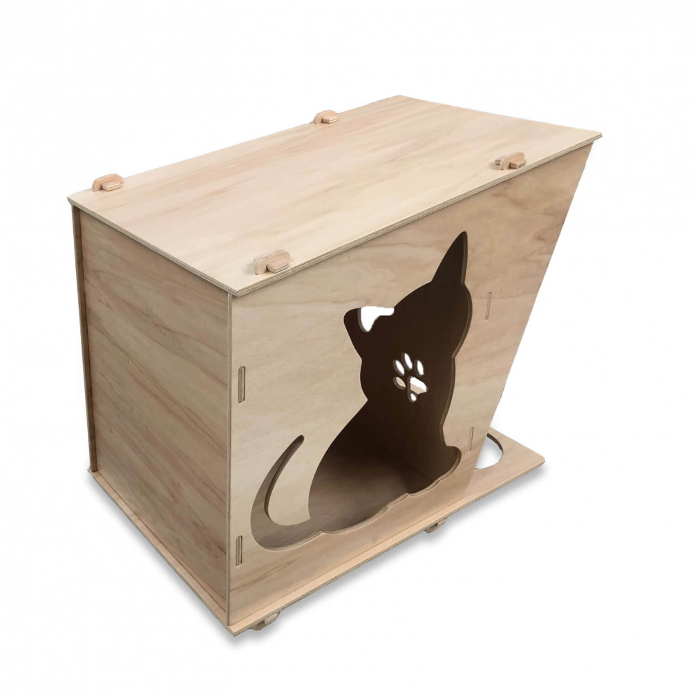 Casa de Madeira FEELING para Gato
