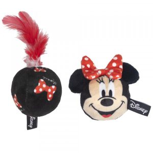 Boneca com Pena Minnie Mouse para Gatos