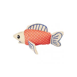 Tubarão vermelho de tecido